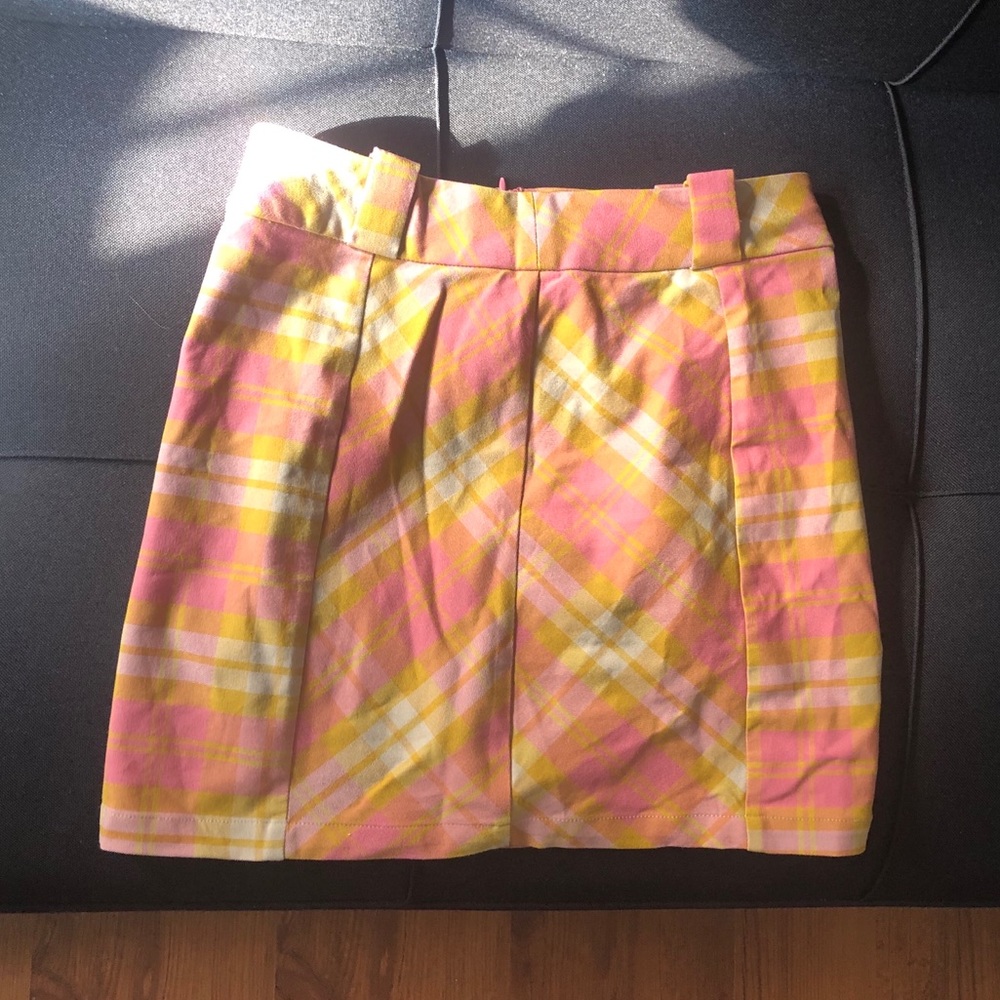 Urban Ourfitters plaid skirt